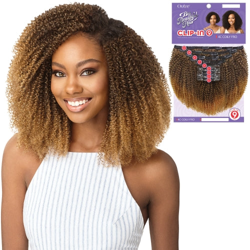 Outre Big beautiful hair Clip In 4C Coily Fro 10