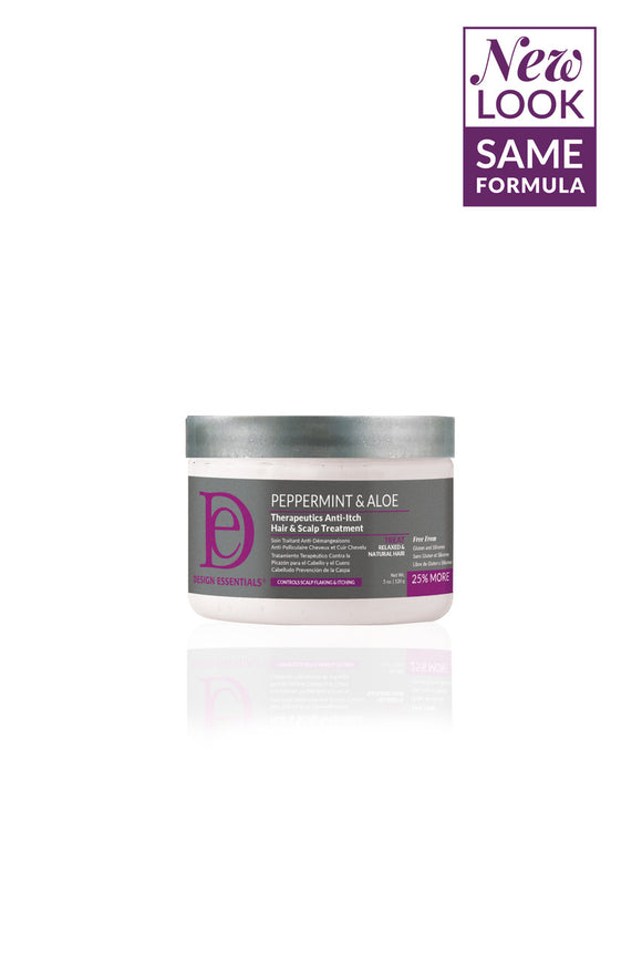 Design Essentials Peppermint & Aloe Therapeutics Anti-Itch Hair & Scalp Treatment
