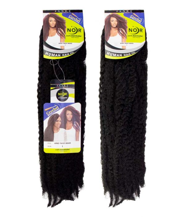 Janet noir marley hair crochet braids Clearance