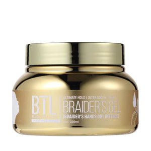 BTL Professional Ultimate Hold/Ultra Sooth & Shine Braider's Gel [Braider's Hands Dry Defense]