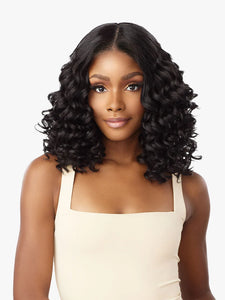 Sensationnel Curls Kinks & Co Y-Part Kinky Spiral Curl 14" Lace Front Wig