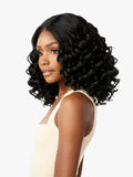 Sensationnel Curls Kinks & Co Y-Part Kinky Spiral Curl 14" Lace Front Wig