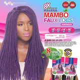Janet Havana Mambo Faux Locs Braid 8X in 1 big pack