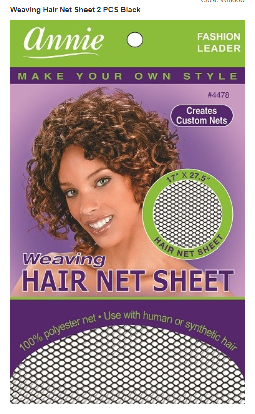 Annie Weaving Hair Net Sheet