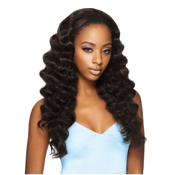OUTRE Synthetic Hair Half Wig Quick Weave ASHANI