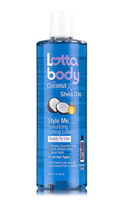 LOTTABODY COCONUT & SHEA OILS STYLE ME TEXTURIZING SETTING LOTION