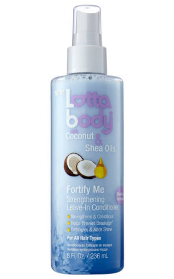 LOTTABODY COCONUT & SHEA OILS FORTIFY ME STRENGTHENING LEAVE-IN CONDITIONER