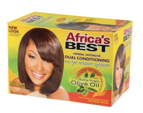 Africa's Best Herbal Intensive No-lye Relaxer System 1 Kit