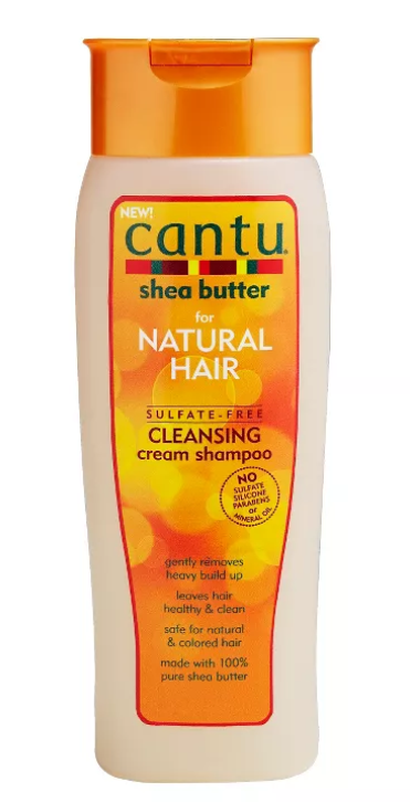 CANTU SHEA BUTTER NATURAL HAIR CLEANSING CREAM SHAMPOO