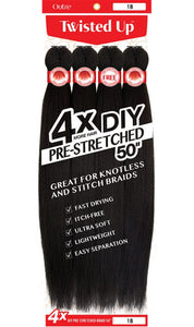 Outre 4x DIY Pre Stretched Braiding Hair 50"