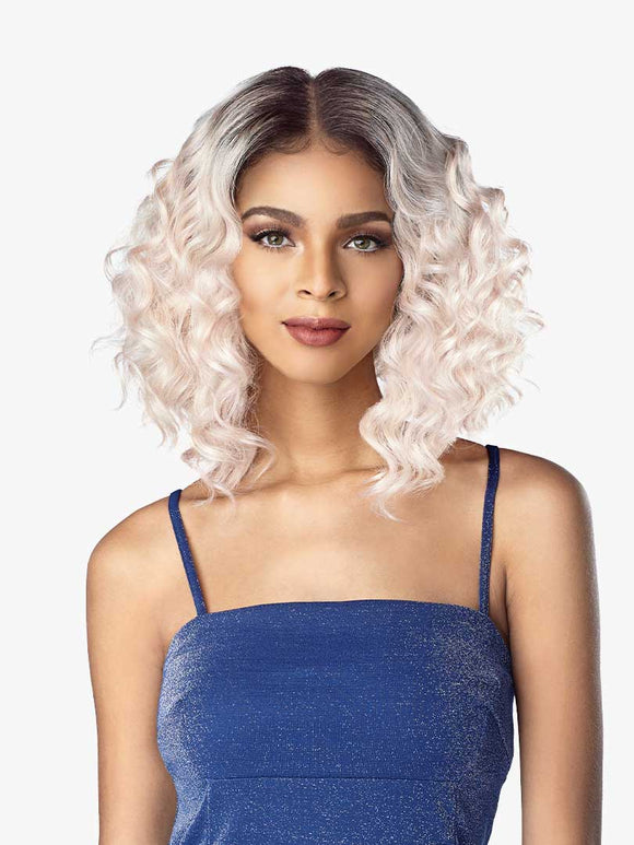 SENSATIONNEL synthetic cloud 9 swiss what lace 13x6 frontal lace wig - KAMILE