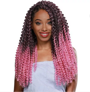 Zury Synthetic 3X Pre Stretched Water Wave Crochet Braid 20"
