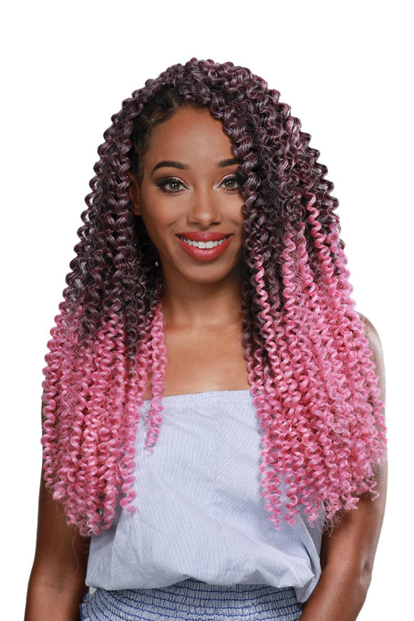 ZURY Synthetic 3X Pre Stretched Crochet Braid - WATER WAVE 20 Inch