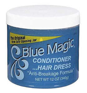 Blue magic conditioner hair dress