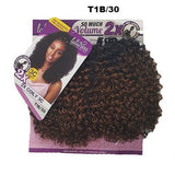 LuLutress 2x Curly 3B crochet braiding hair