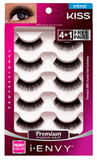 KISS I-ENVY PREMIUM HUMAN REMY HAIR EYELASHES HOLLYWOOD (1-5PAIRS)