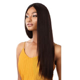 OUTRE THE DAILY WIG HUMAN HAIR LACE PART STRAIGHT V CUT 26"