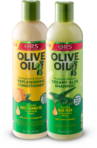 Creamy Aloe Shampoo, Replenishing Conditioner