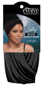 Silky Wide Infinity Band