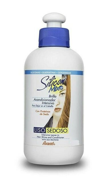 Silicon mix Liso Sedoso Intensive Leave in Hair shine and conditioner