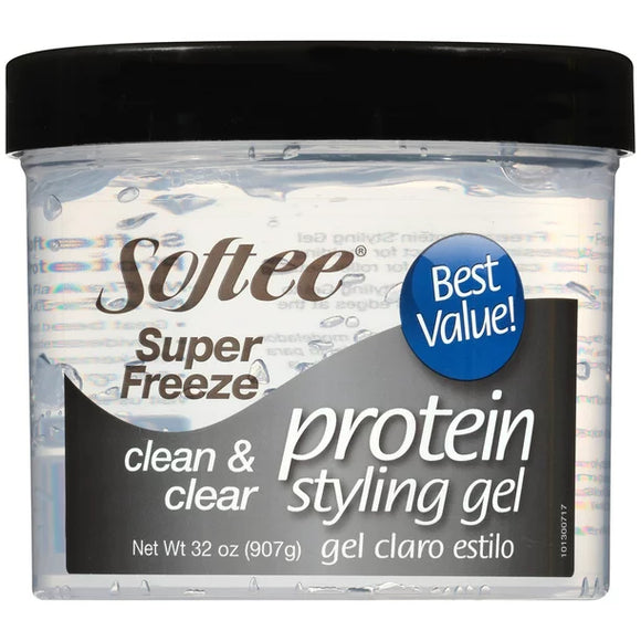 Softee Super Freeze Protein Styling Gel