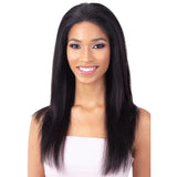 Model Model Haute 100% Human Hair Straight 22" Lace Front Wig