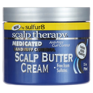 Sulfur8 Scalp Therapy Medicated Scalp Butter Cream Dandruff Control