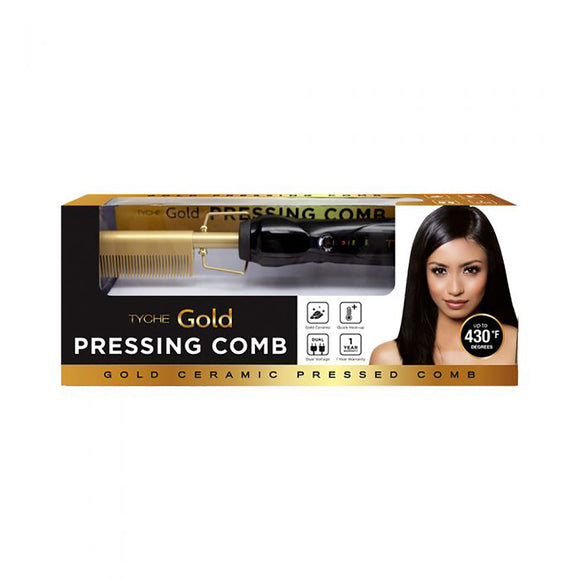 Tyche Gold PRESSING COMB ELECTRIC PRESSING COMB
